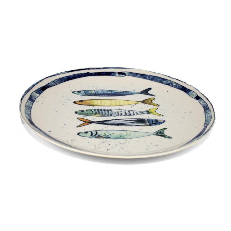 Flad Plade La Mediterr�nea Peixe 25,5 cm (24 enheder) #5