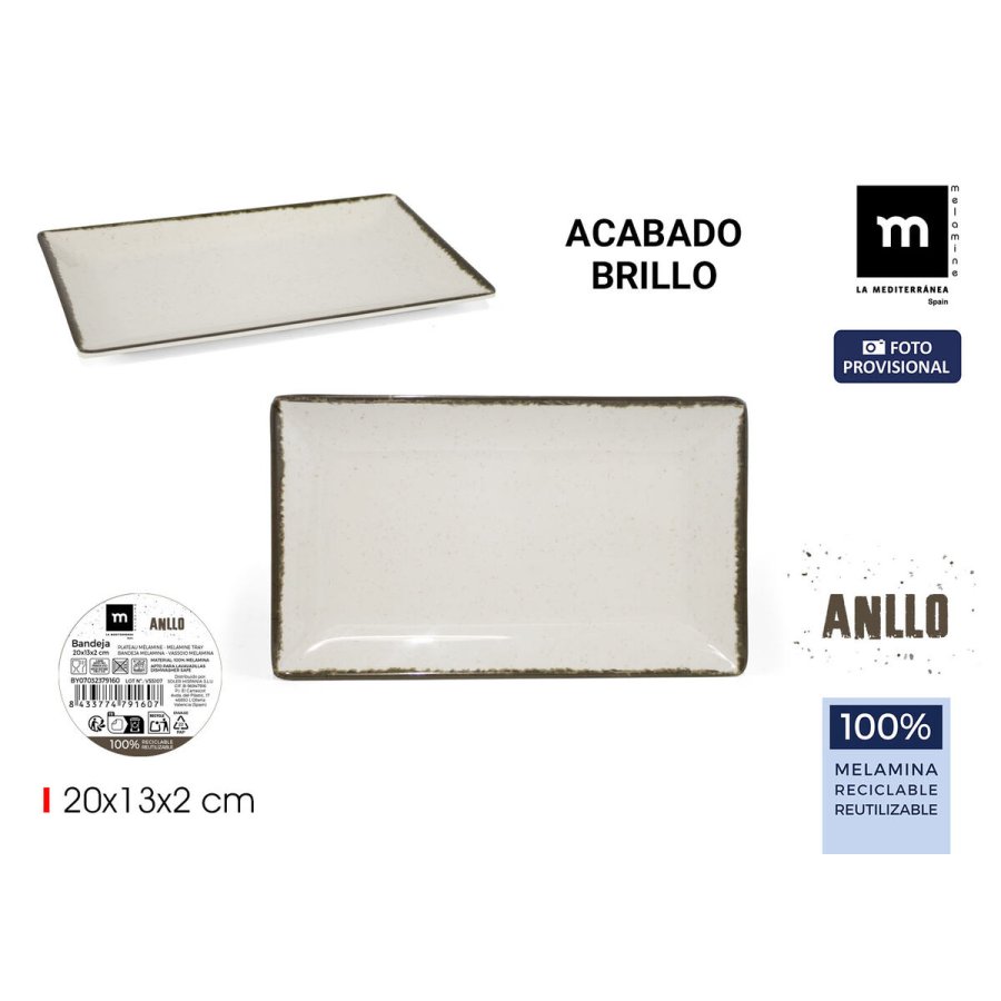 Bakke La Mediterr�nea 20 x 13 x 2 cm (24 enheder) #2