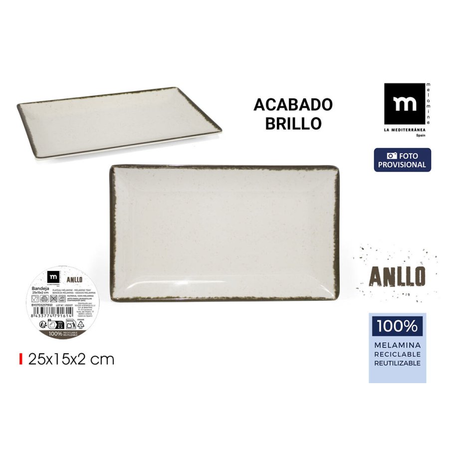 Bakke La Mediterr�nea 25 x 15 x 2 cm (12 enheder) #2