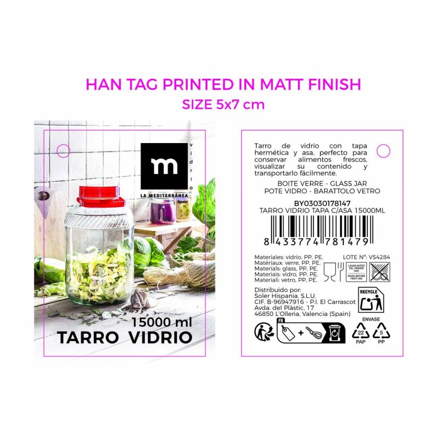 Blik La Mediterrnea 15 L (2 enheder) #5