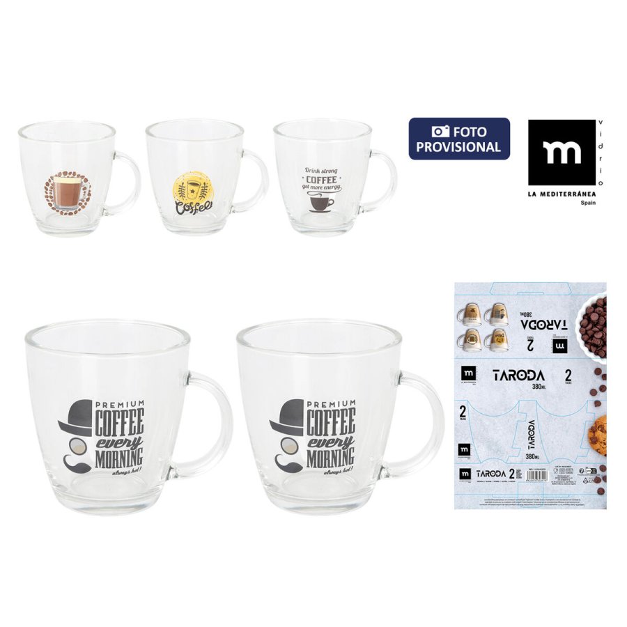 Glass�t La Mediterr�nea Taroda 380 ml 2 Dele (24 enheder) #2
