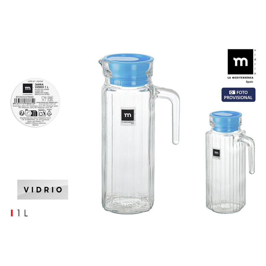 Kande La Mediterr�nea Glas 1 L (12 enheder) #2