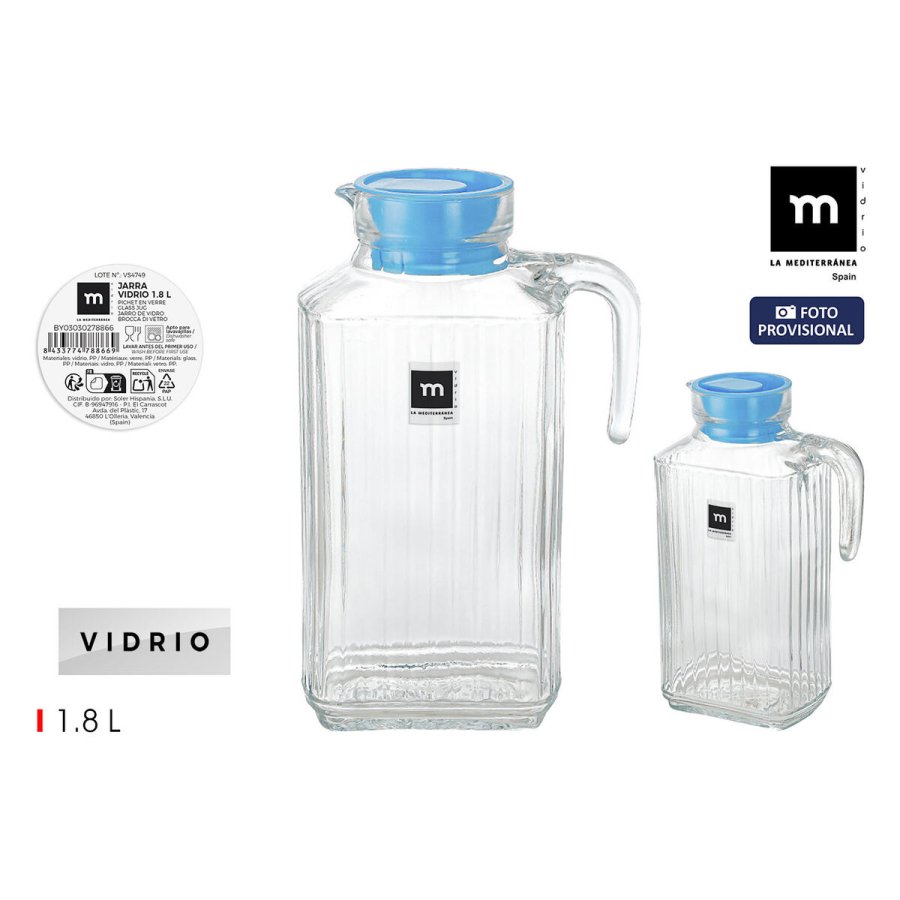 Kande La Mediterr�nea Glas 1,8 L (12 enheder) #2