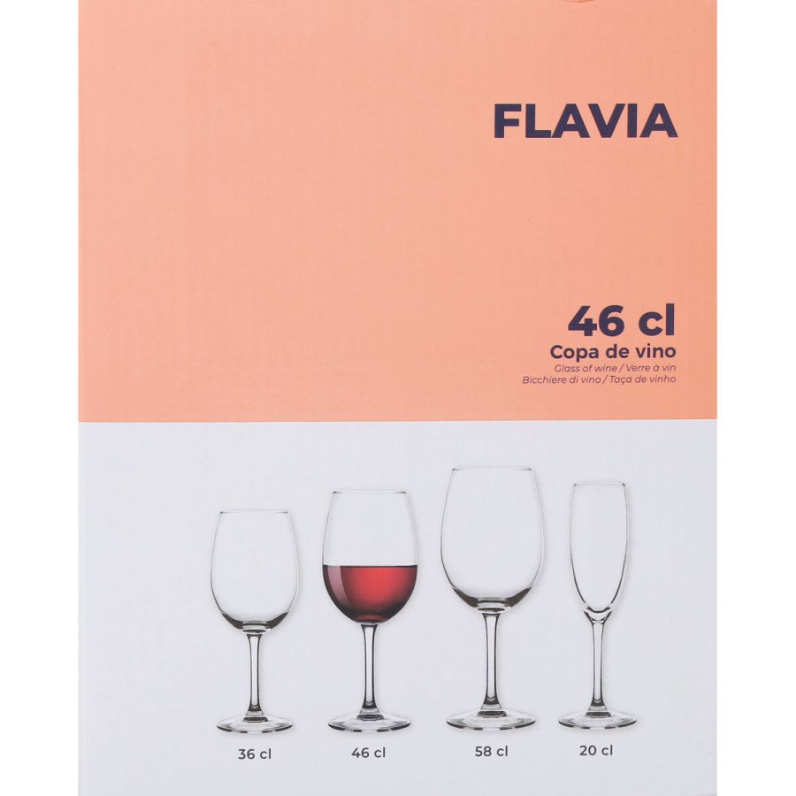 Vinglas Alfares Flavia 460 ml (24 enheder) #4