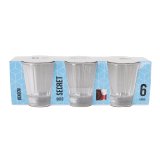 S�t med shots glas Arcoglass Secret 50 ml 6 Dele (18 enheder) #3