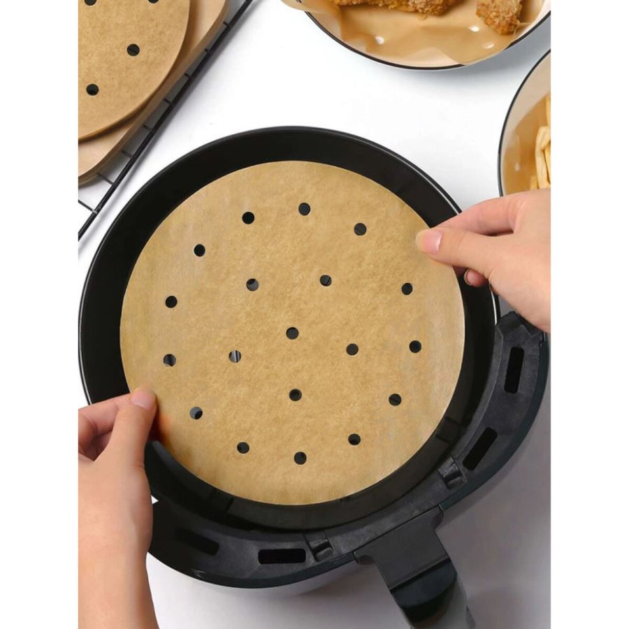 Papir til luftfrituregryde Inde 20 cm (24 enheder) #4