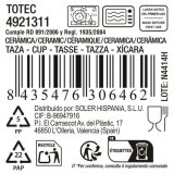 Te- og kaffekop La Mediterr�nea Totec 200 ml (24 enheder) #4