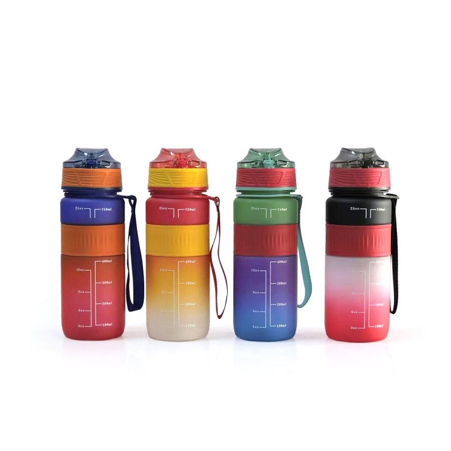 Vandflaske Bewinner Multifarvet 0,75 L 7,6 x 27,5 cm (12 enheder) #4