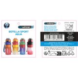 Vandflaske Bewinner Multifarvet 0,75 L 7,6 x 27,5 cm (12 enheder) #5