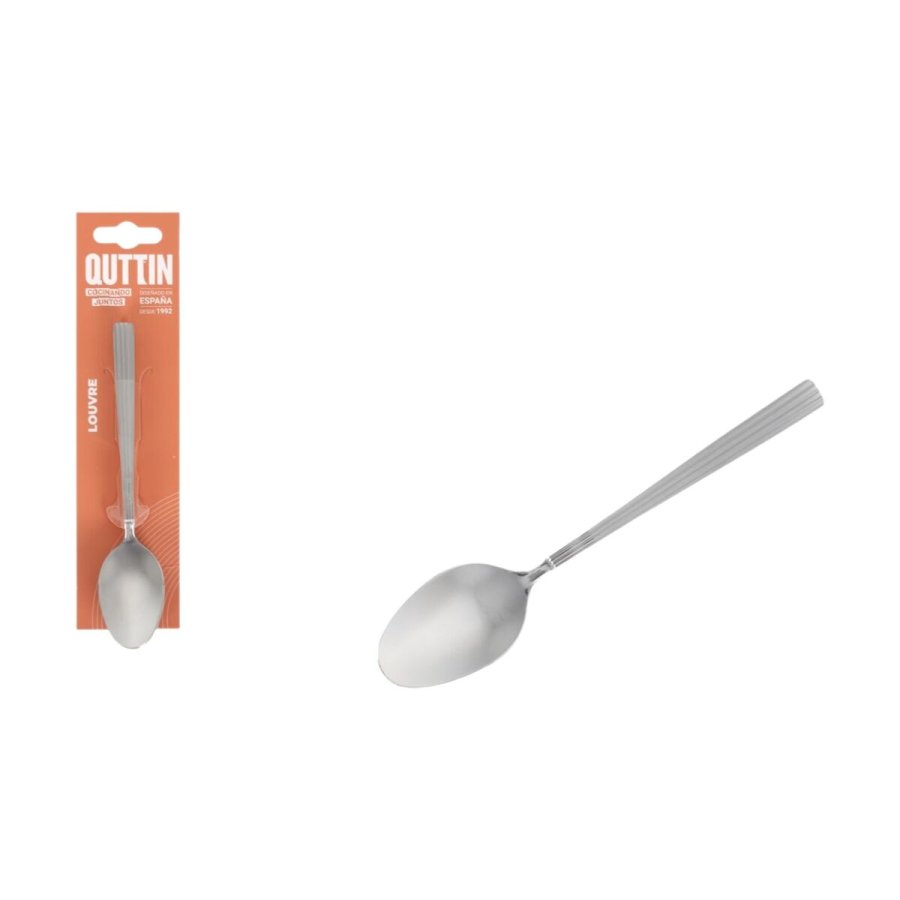 Dessertske st Quttin LOUVRE Slvfarvet 1,5 mm 14,8 x 3,2 cm 6 Dele (12 enheder) #3