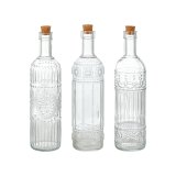 Glasflaske La Mediterr�nea Gennemsigtig Kork Glas 1 L (12 enheder) #3