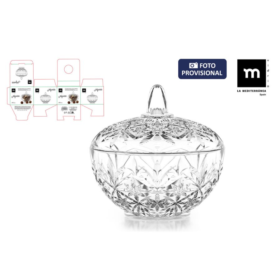 Glaskrus Inde Nefertiti Gennemsigtig (18 enheder) #5