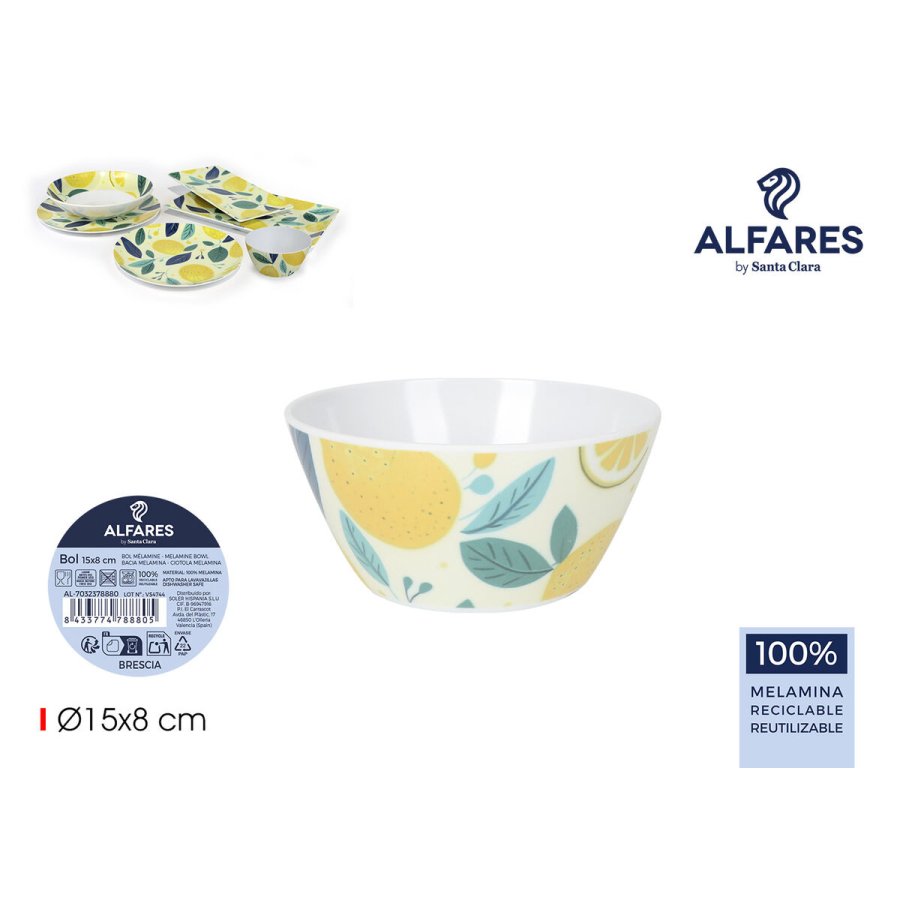 Sk�l Alfares BRESCIA 15 x 8 cm (24 enheder) #5