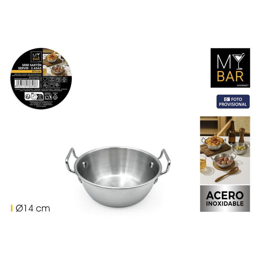 Kasserolle til servering af tapas My Bar � 14 cm (24 enheder) #2