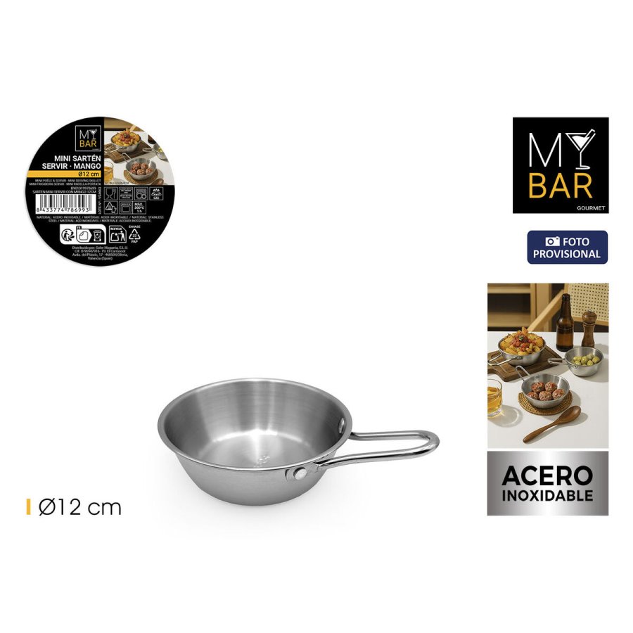 Kasserolle til servering af tapas My Bar � 12 cm 17 x 9 x 4 cm (24 enheder) #2