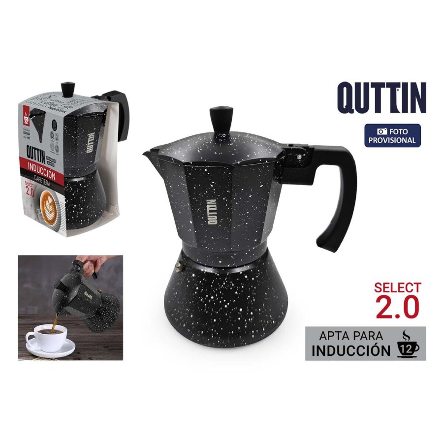 Italiensk Kaffekande Quttin Aluminium 0,6 L (6 enheder) #7