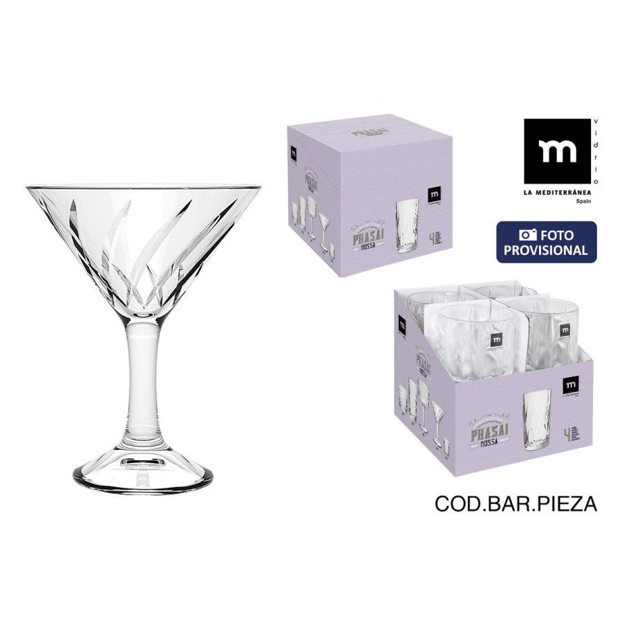 Cocktailglas La Mediterr�nea Phasai nossa Gennemsigtig Glas 200 ml (24 enheder) #2