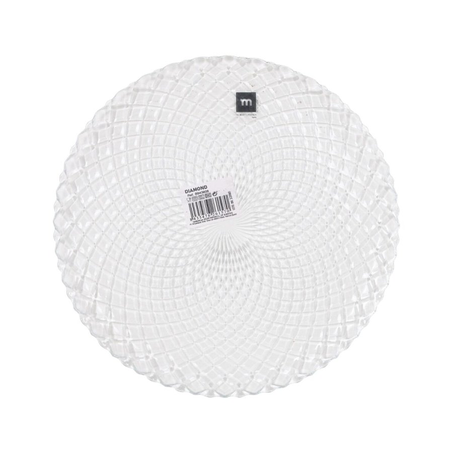 K�kkenspringvand La Mediterr�nea Diamond Gennemsigtig Glas Cirkul�r � 31 cm (12 enheder) #3