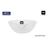 Sk�l La Mediterr�nea Diamond Gennemsigtig Glas � 17 cm (24 enheder) #2