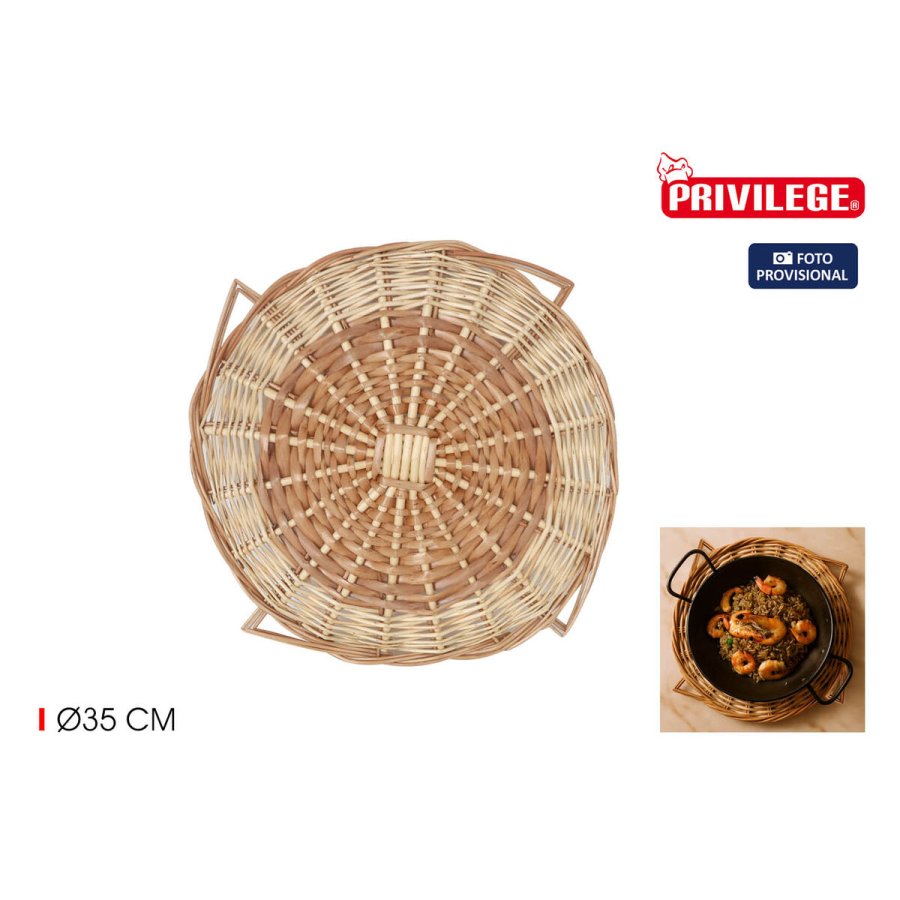 D�kkeserviet Privilege Brun flet � 35 cm (12 enheder) #3