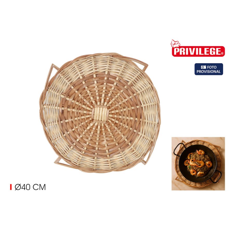 D�kkeserviet Privilege Brun flet � 40 cm (12 enheder) #2