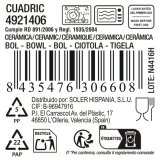 Sk�l La Mediterr�nea Cuadric Keramik 340 ml (24 enheder) #4