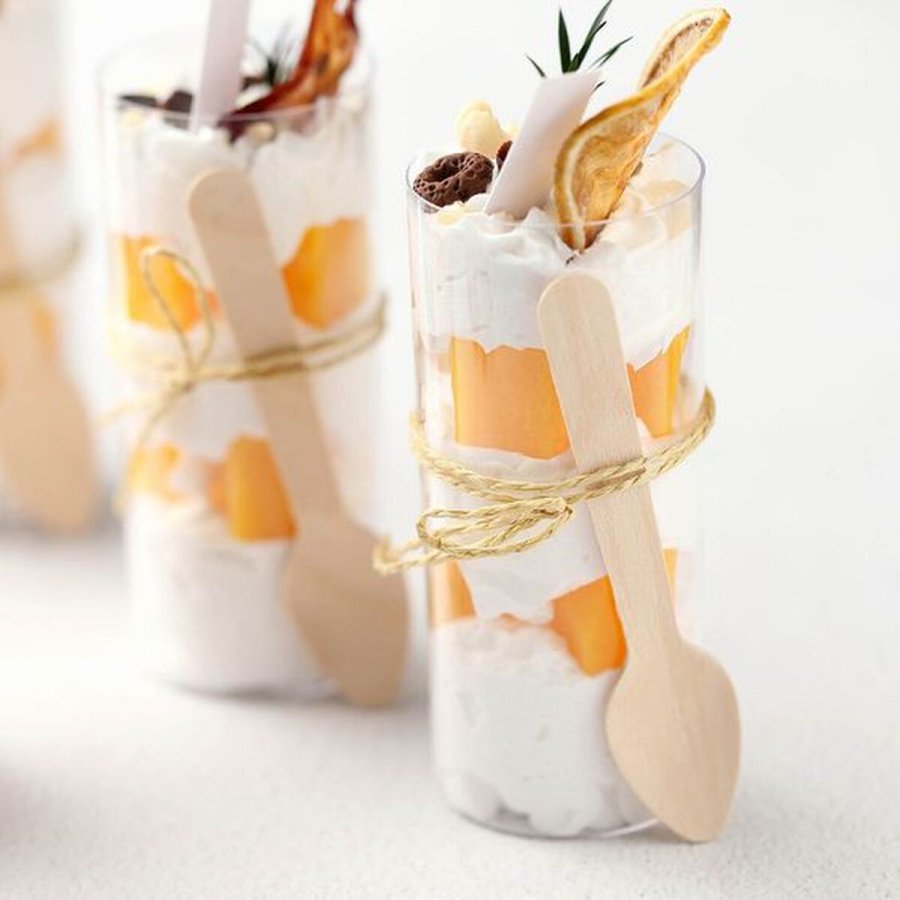 St med skeer Algon Brun Tr 13,8 cm 12 Dele (24 enheder) #3