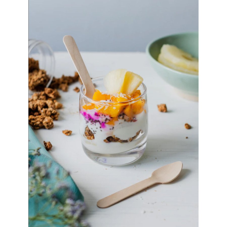 St med skeer Algon Brun Tr 13,8 cm 12 Dele (24 enheder) #7