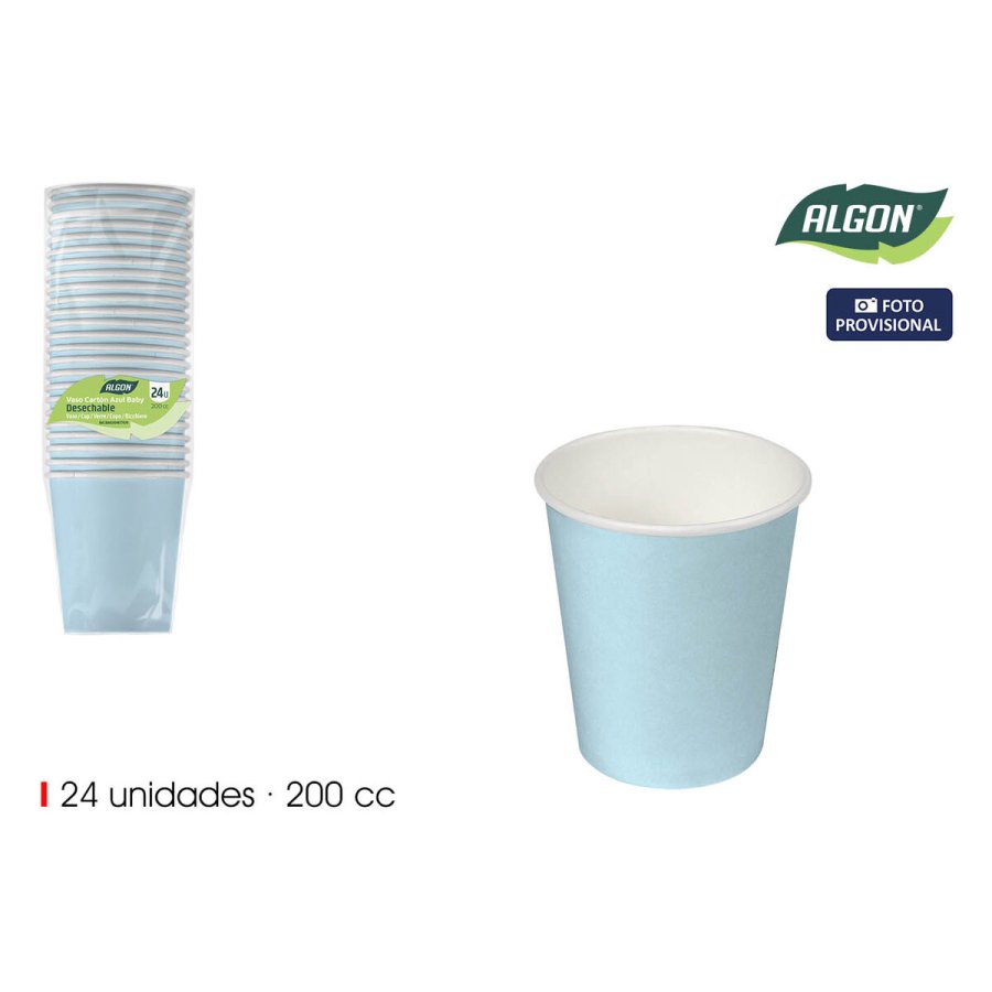 Glass�t Algon Bl� Pap 200 ml 24 Dele (18 enheder) #3