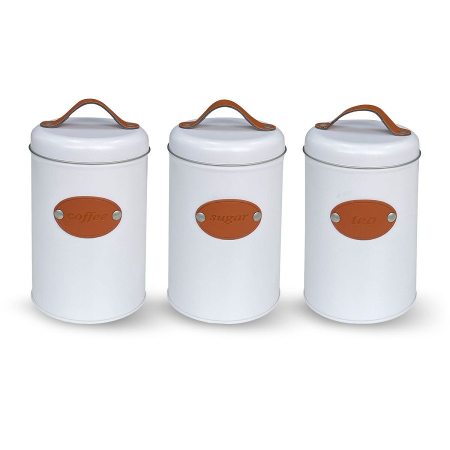 Blik Quttin Hvid Brun Metal (18 enheder) #4