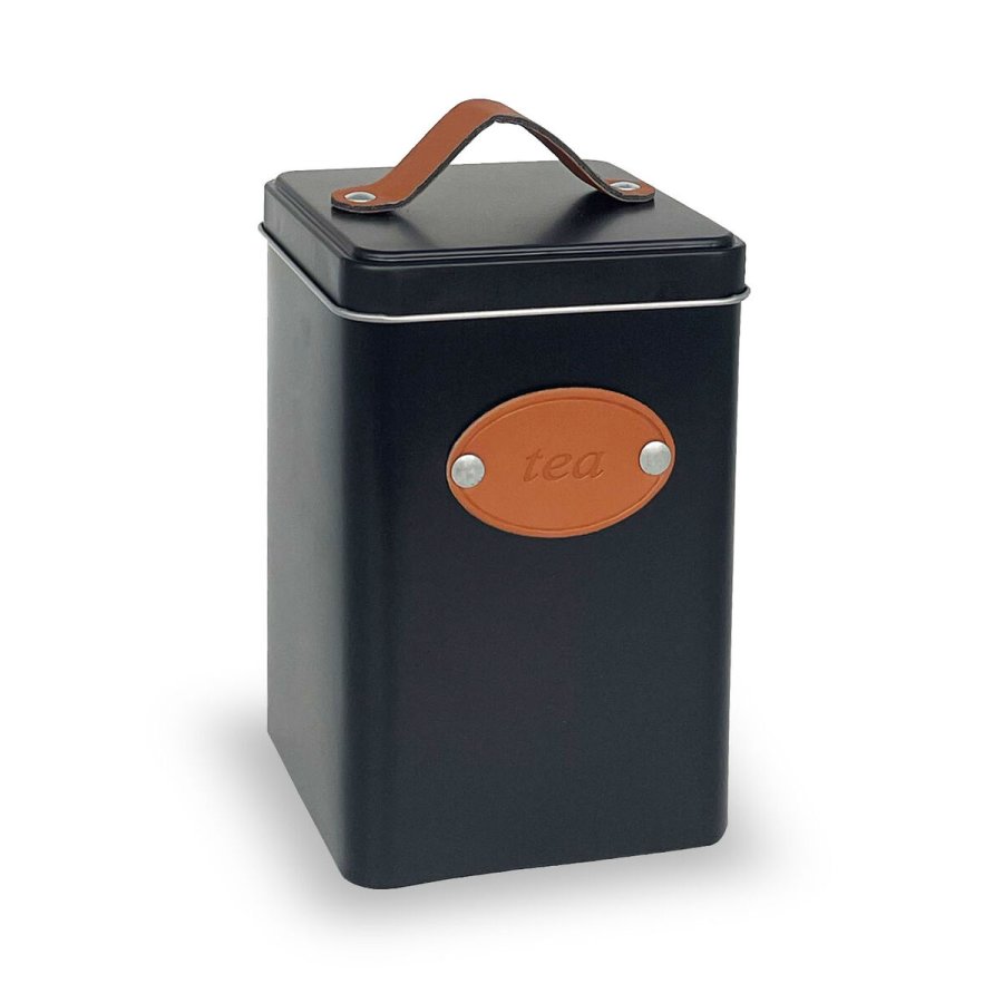 Blik Quttin Brun Sort Firkantet Metal (18 enheder) #5