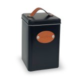 Blik Quttin Brun Sort Firkantet Metal (18 enheder) #7