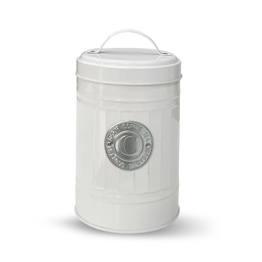 Blik Quttin Hvid Slvfarvet Metal (18 enheder) #5