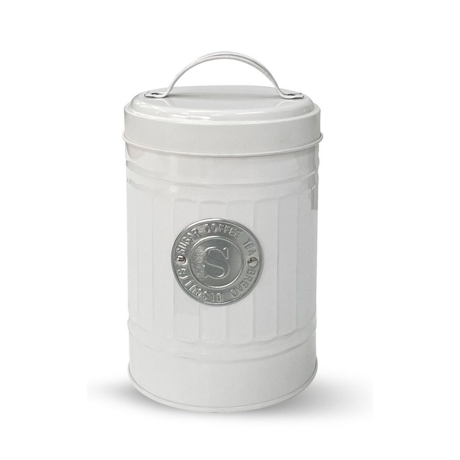 Blik Quttin Hvid Slvfarvet Metal (18 enheder) #6