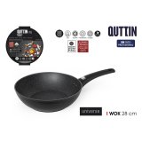 Wok Pande Quttin Universe Sort Smedet aluminium � 28 cm (6 enheder) #2