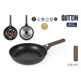 Stegepande Quttin LEATHER Brun Sort Aluminium � 26 cm (6 enheder) #2