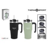Termokop med l�g ThermoSport 600 ml (12 enheder) #2