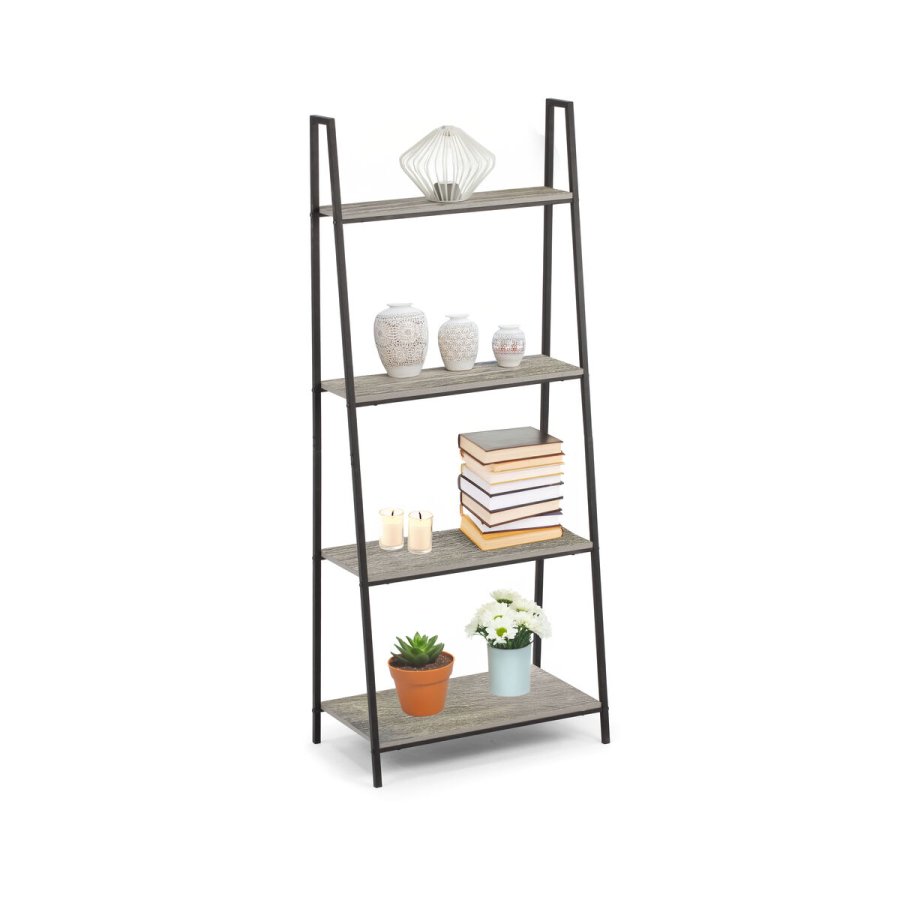 Hylder MobleKit Sort Gr� Tr� Metal 60 x 34,5 x 150 cm (3 enheder) #4