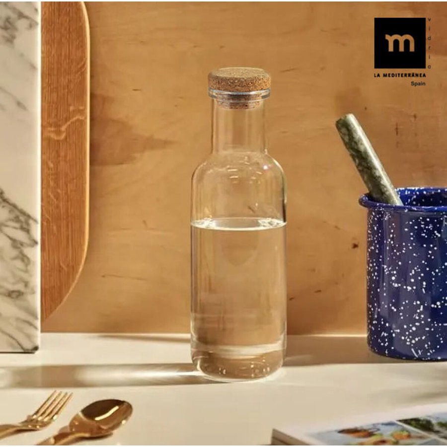 Glasflaske La Mediterr�nea Gennemsigtig Glas 1 L (24 enheder) #4