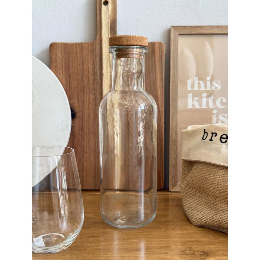 Glasflaske La Mediterr�nea Gennemsigtig Glas 1 L (24 enheder) #5