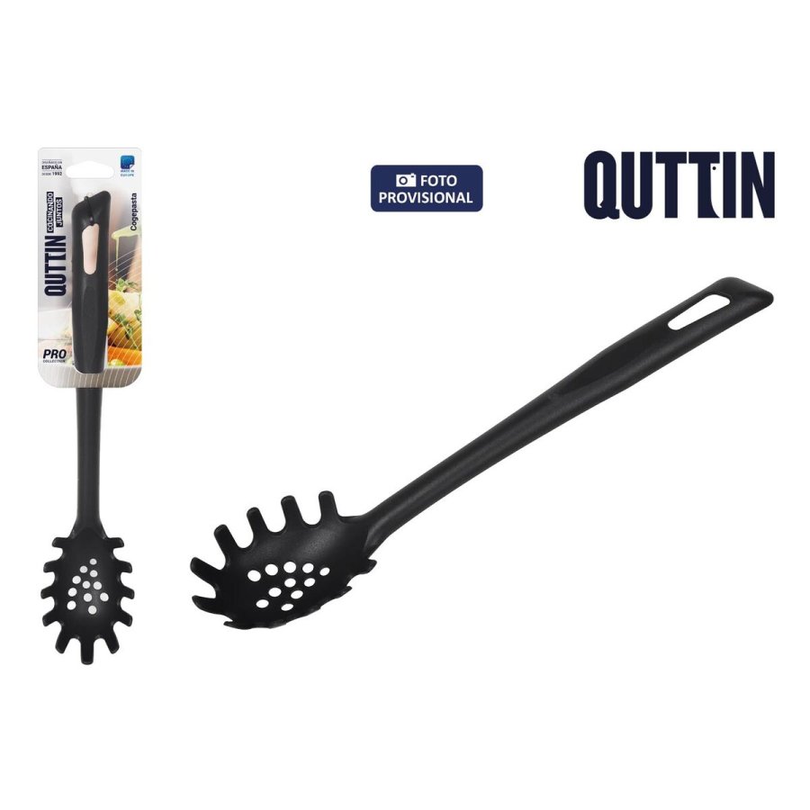 Pastaske Quttin PRO Sort Nylon 33 x 6,5 x 4,5 cm (18 enheder) #2