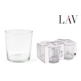 Glass�t LAV BEST Gennemsigtig Glas 340 ml 4 Dele (12 enheder) #2