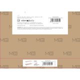 Sofabord MobleKit Hvid Brun 78 x 38 x 38 cm Tr� (3 enheder) #6