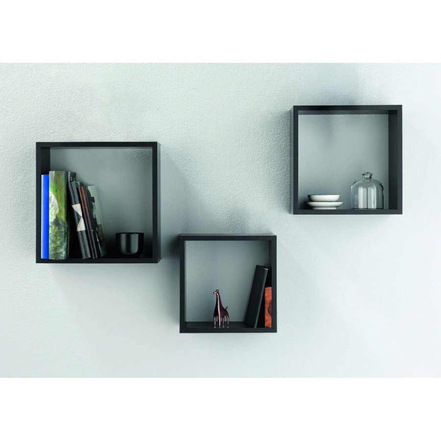 Hylder MobleKit Sort 3 Dele (4 enheder) #4