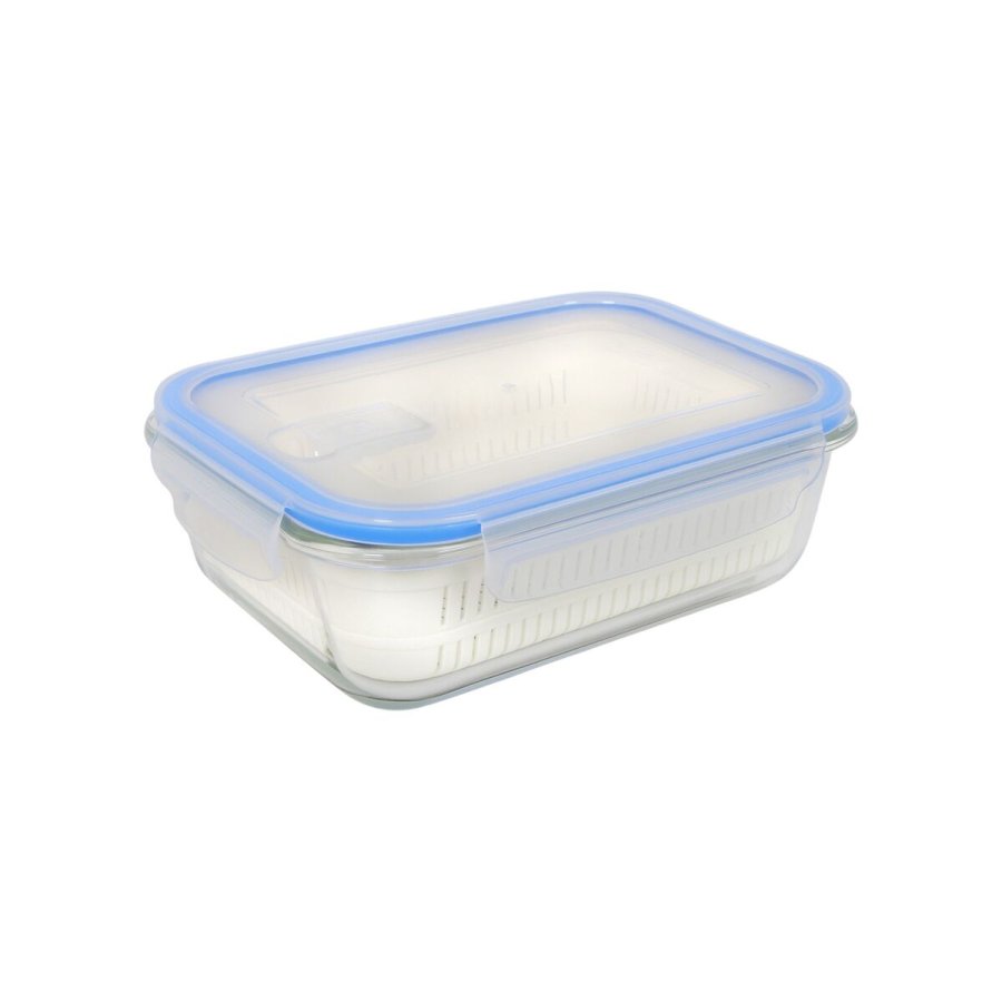 Madkasse Quttin Bl Gennemsigtig Rektangulr 1L (6 enheder) #4