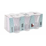 S�t med shots glas La Mediterr�nea Diva Gennemsigtig Glas 30 ml 6 Dele (12 enheder) #4