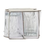 S�t med shots glas La Mediterr�nea Phasai seu Gennemsigtig Glas 63 ml 4 Dele (24 enheder) #4