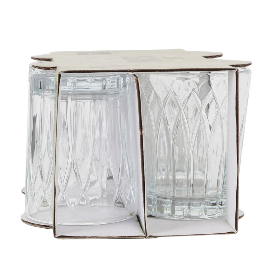 S�t med shots glas La Mediterr�nea Phasai seu Gennemsigtig Glas 63 ml 4 Dele (24 enheder) #4