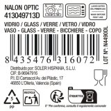 Glas La Mediterr�nea Nalon optic Gennemsigtig Glas 360 ml (48 enheder) #5