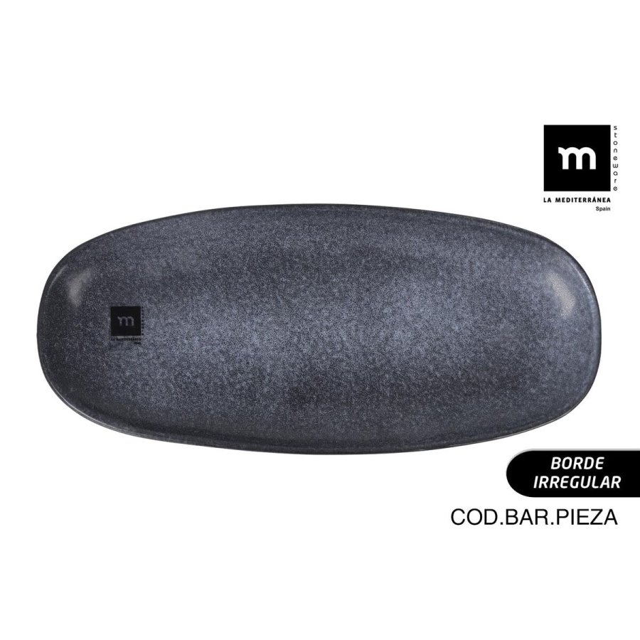 K�kkenspringvand La Mediterr�nea Nebula Gr� Keramik Oval 33,5 x 15 cm (8 enheder) #2